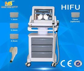 Cina Putih HIFU Face Lift High Frequency Machine Beauty 0.1J-1.0J 2500W pemasok