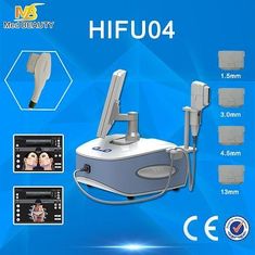 Cina Kecantikan Laptop HIFU Mesin Salon Klinik Spa Mesin 2500W 4 J / cm2 pemasok
