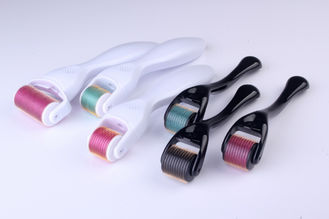 Cina 540 titanium Derma Rolling sistem untuk pemutihan kulit dengan ukuran jarum 0.2mm - 2,0 mm pemasok