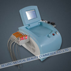 Cina 650nm 8 dayung peralatan Laser Liposuction dengan 6Mhz / 10Mhz untuk pembentukan tubuh pemasok