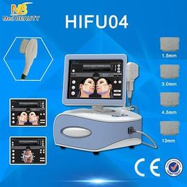 Cina Portabel HIFU Mesin Peralatan Kecantikan Superficial Deel Dermis Dan SMAS Distributor