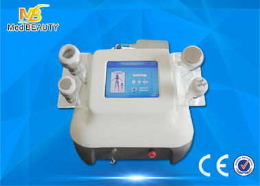 Cina Wajah Lifting Ultrasonic Cavitation Rf Slimming Machine, 8 Inch Warna Layar Sentuh Distributor